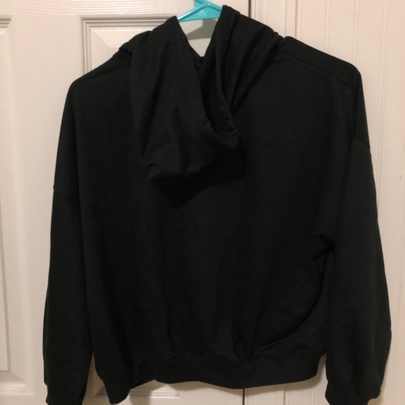 plain black hoodie - Picture 2 of 2